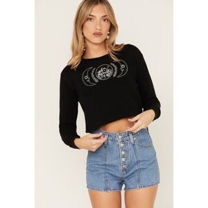 Shyanne Celestial Long‎ Skeeve Graphic Shirt